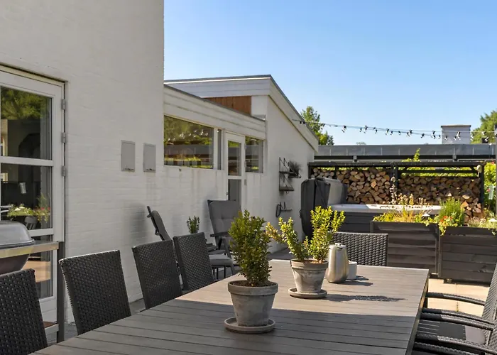 Gorgeous In Sydals With Sauna בית נופש